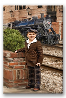 Boy-in-front-of-steps